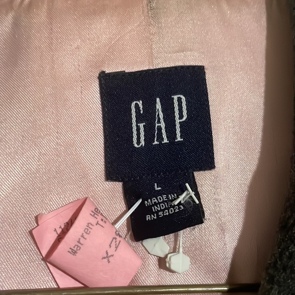 GAP 🧥 SIZE L- Pea Coat - GREY ❄️ - Picture 2 of 4
